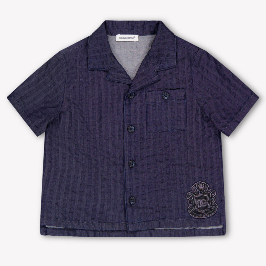 Dolce & Gabbana Baby Boys Short in Dark Blue