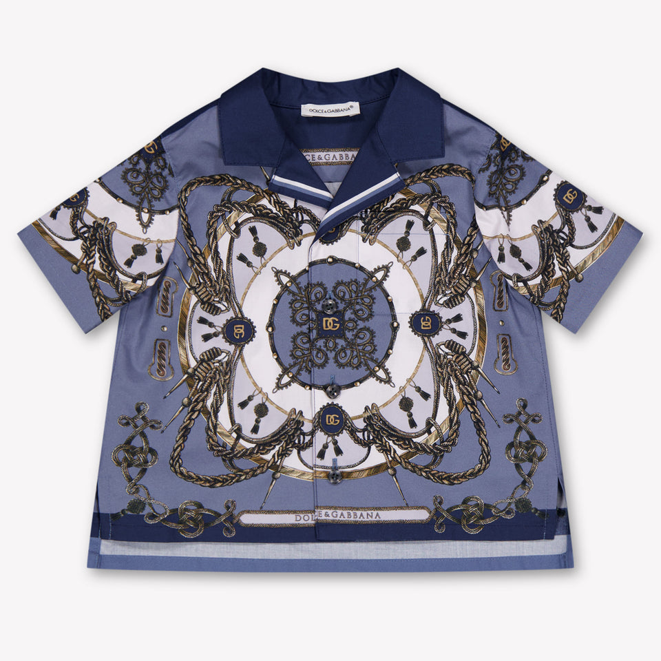 Dolce & Gabbana Baby Boys Blouse In Blue