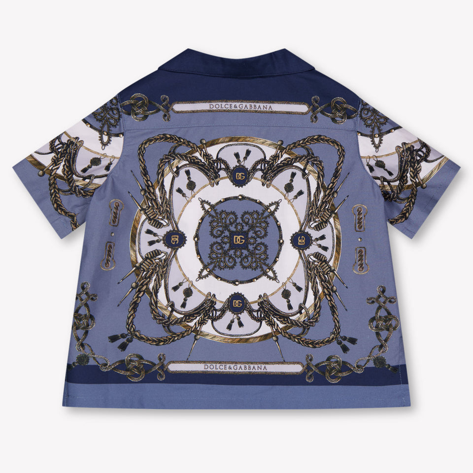 Dolce & Gabbana Baby Boys Blouse In Blue