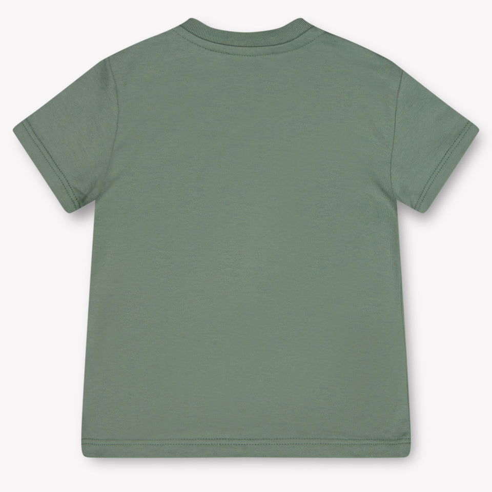 Dolce & Gabbana Baby Jongens T-Shirt In Licht Groen