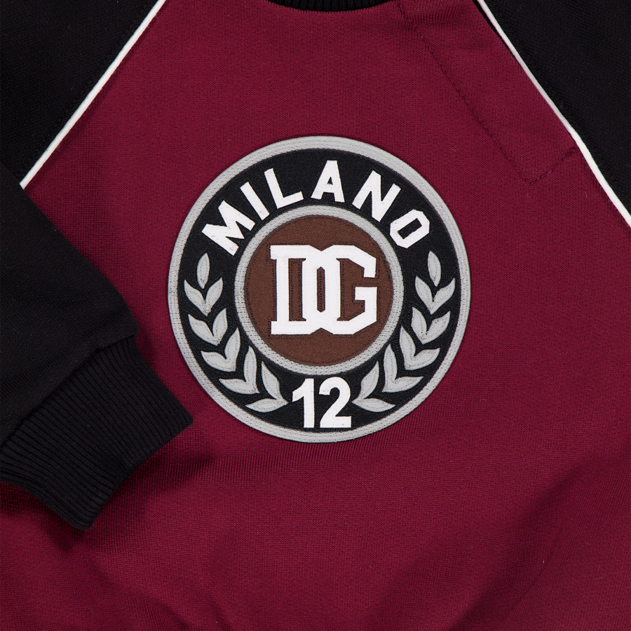 Dolce & Gabbana Baby Boys Sweater In Bordeaux