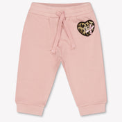 Dolce & Gabbana Baby Girls Pants In Light Pink