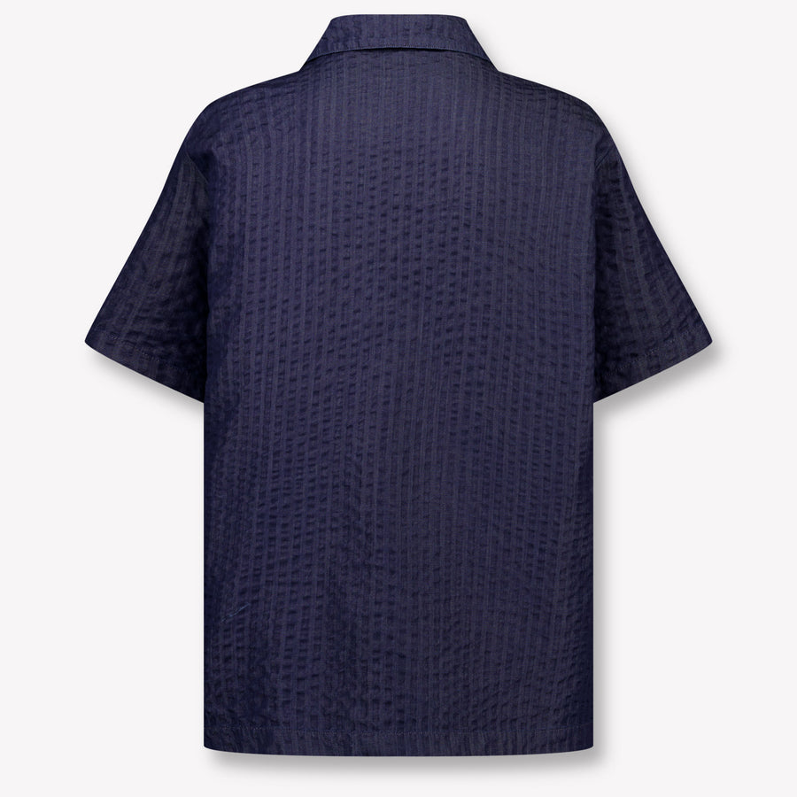 Dolce & Gabbana Kinder Jongens Blouse In Donker Blauw