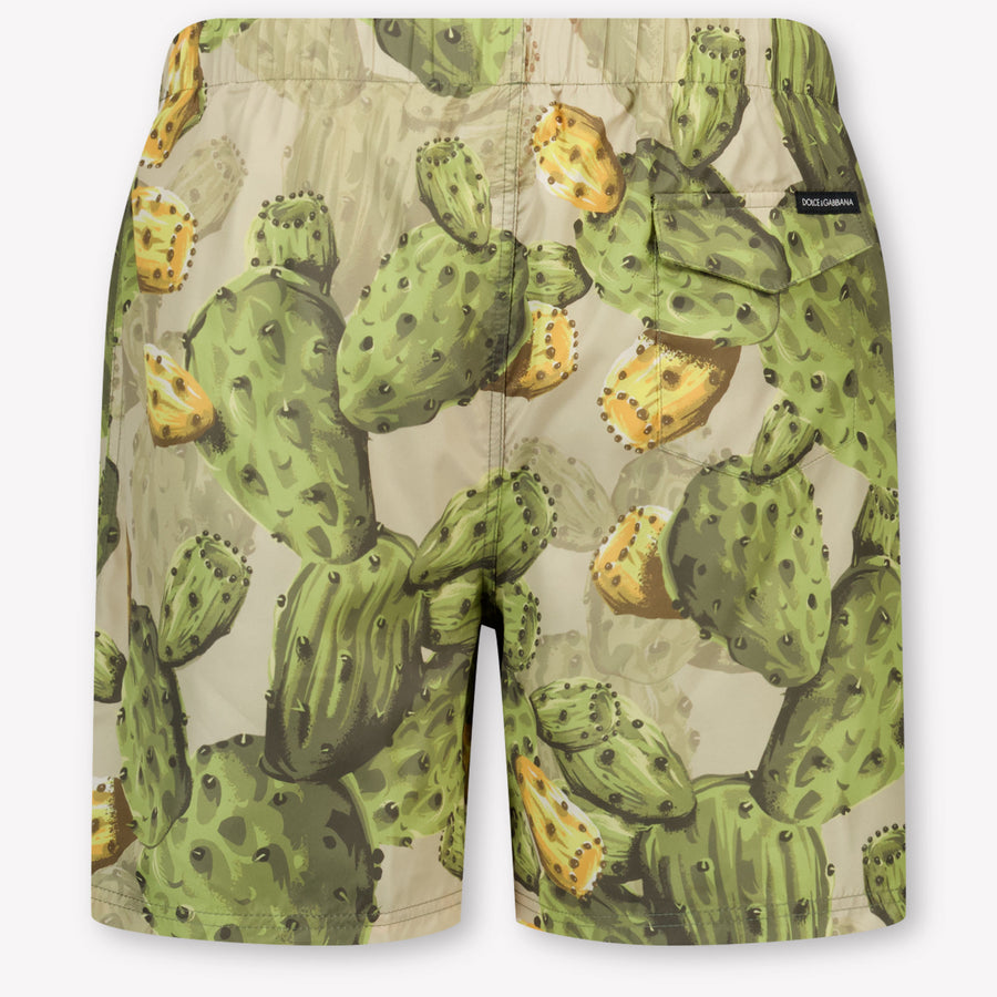 Dolce & Gabbana Kinder Jongens Zwemkleding In Groen