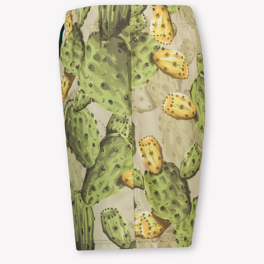 Dolce & Gabbana Kinder Jongens Zwemkleding In Groen