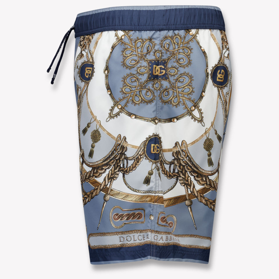 Dolce & Gabbana Kids Boys Swimwear In Blue