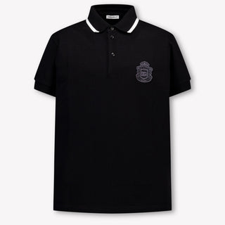 Dolce & Gabbana Kids Boys Polo In Black