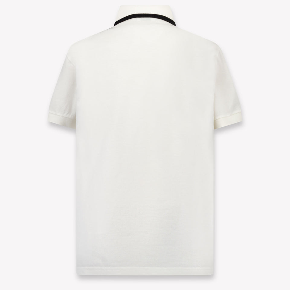 Dolce & Gabbana Kids Boys Polo In White