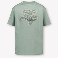 Dolce & Gabbana Kids Boys T-Shirt In Light Green