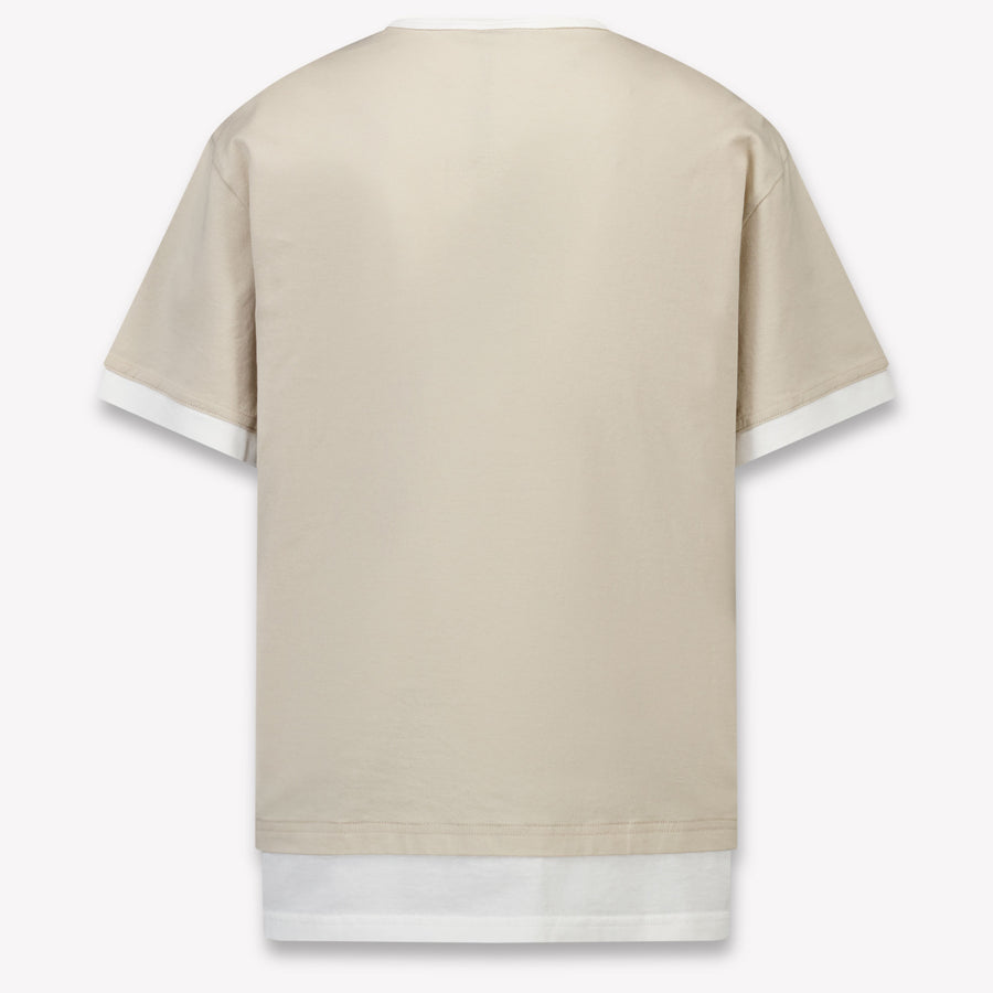 Dolce & Gabbana Kids Boys T-Shirt In Beige