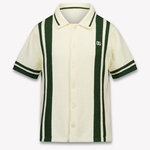 Dolce & Gabbana Kids Boys Blouse In OffWhite