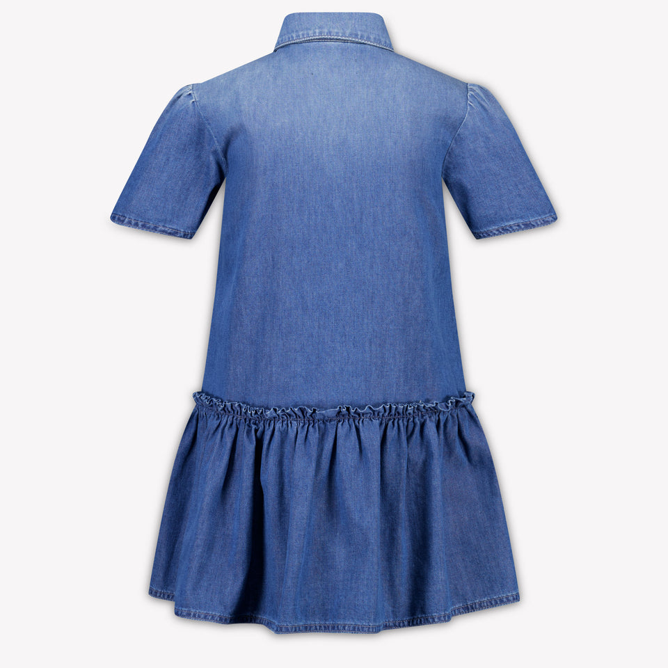 Dolce & Gabbana Kinder Meisjes Jurk In Jeans