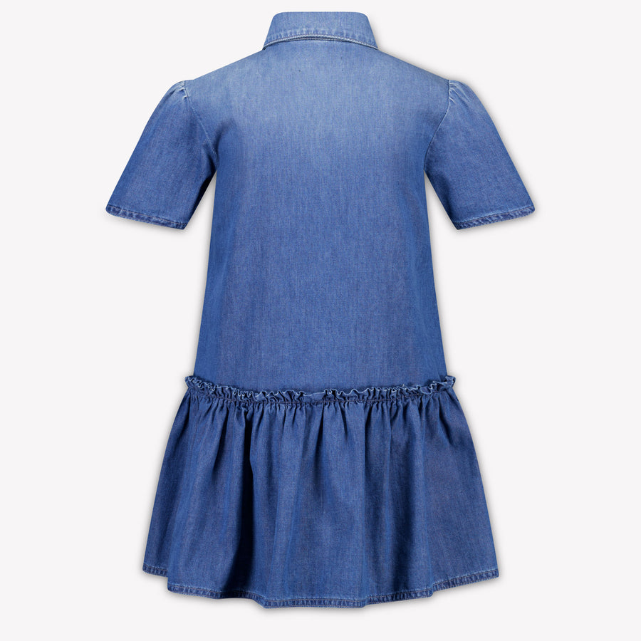 Dolce & Gabbana Kinder Meisjes Jurk In Jeans