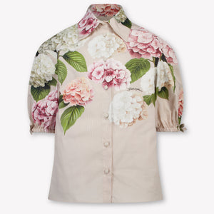 Dolce & Gabbana Kinder Meisjes Blouse In Roze