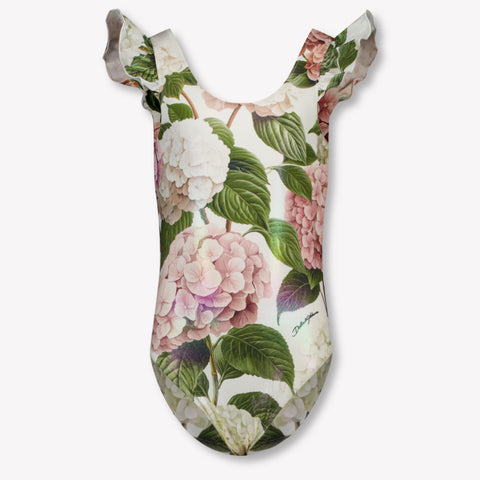 Dolce & Gabbana Kids Girls Swimwear In Light Pink