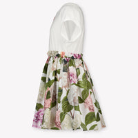 Dolce & Gabbana Kinder Meisjes Jurk In Licht Roze