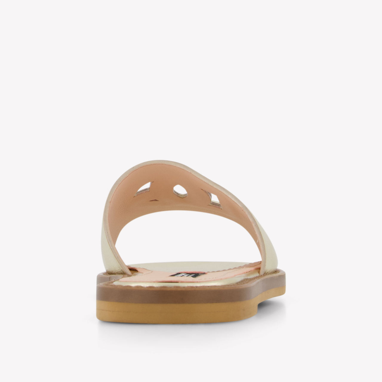 Dolce & Gabbana Girls Flipflops In Gold