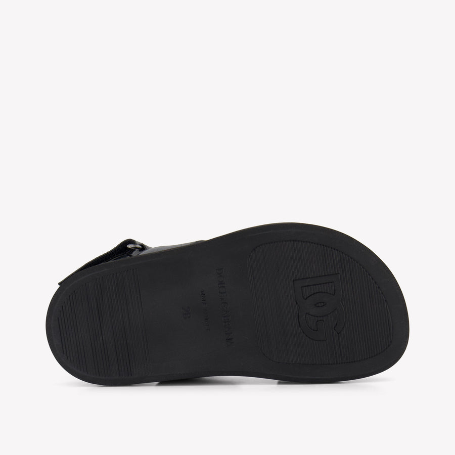 Dolce & Gabbana Unisex Sandalen In Zwart