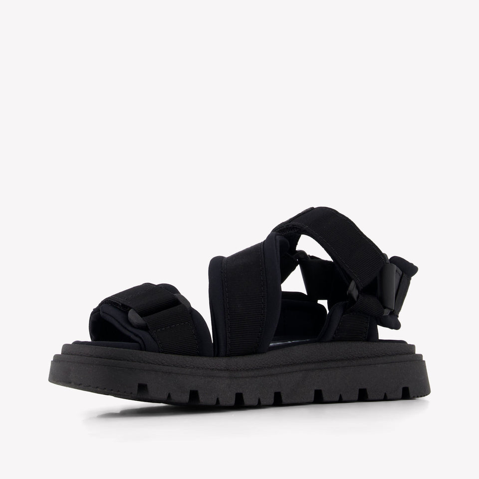 Dolce & Gabbana Unisex Sandals In Black