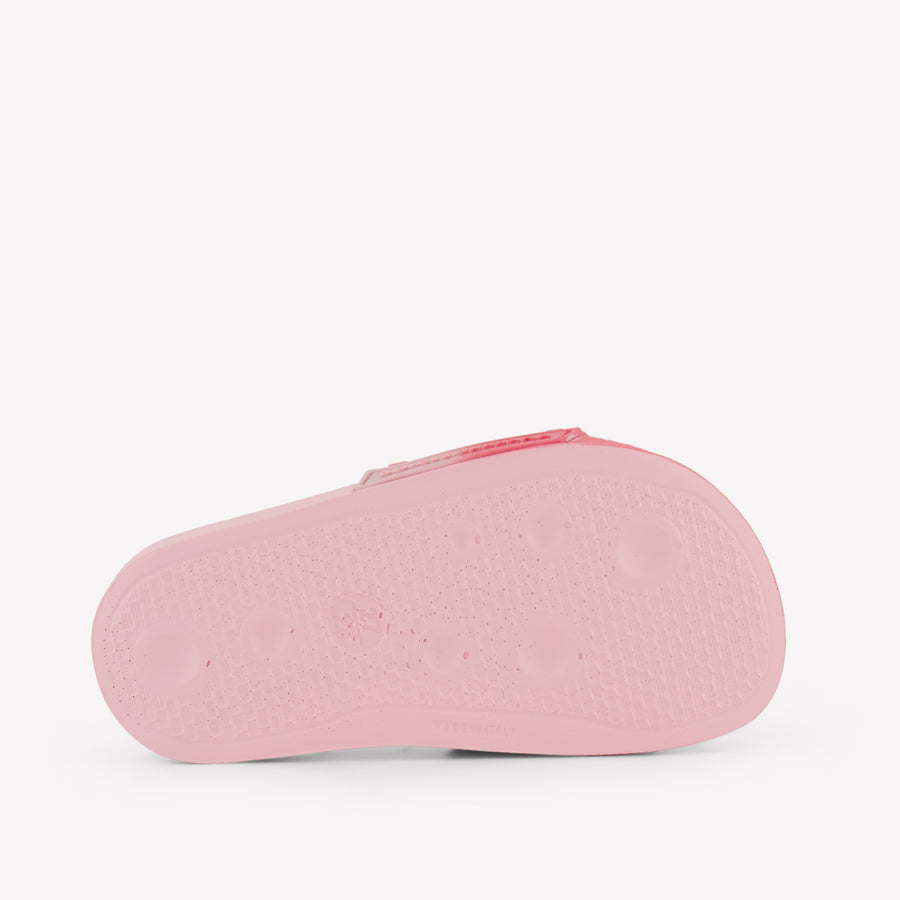 Dolce & Gabbana Girls Flipflops In Pink