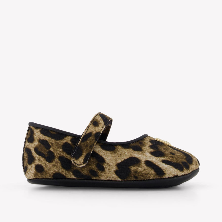 Dolce & Gabbana Baby Meisjes Schoenen In Panter