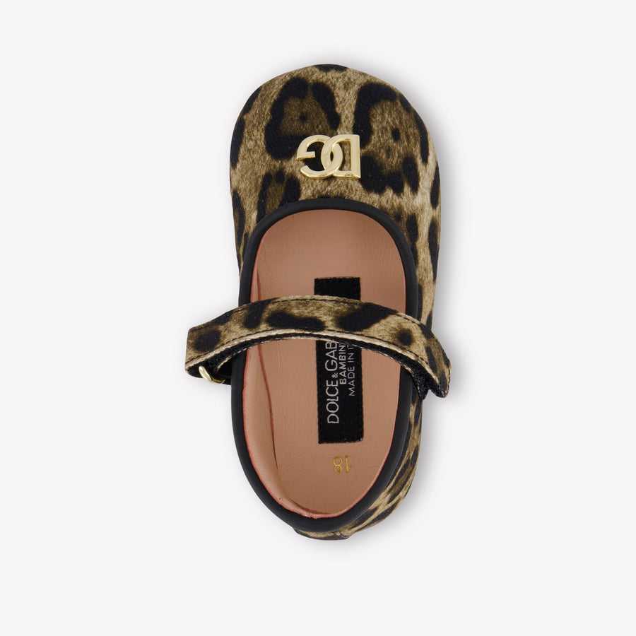 Dolce & Gabbana Baby Meisjes Schoenen In Panter