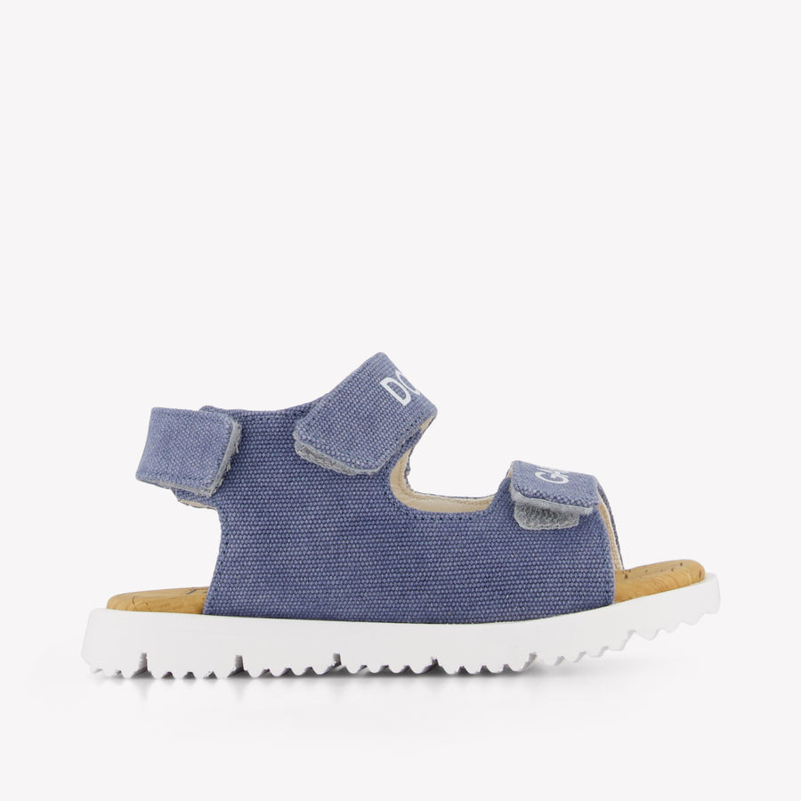 Dolce & Gabbana Kinder Jongens Sandalen In Blauw