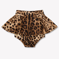 Dolce & Gabbana Baby Meisjes Rokje In Panter