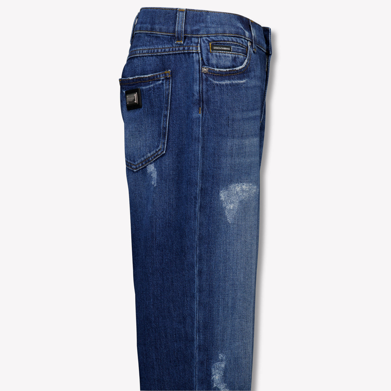 Dolce & Gabbana Kinder Jongens Jeans In Blauw