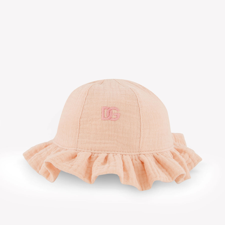 Dolce & Gabbana Baby Meisjes Hoed In Licht Roze