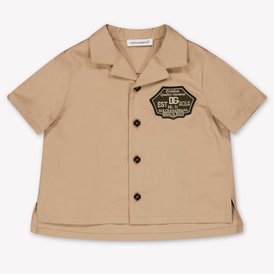 Dolce & Gabbana Baby Boys Blouse in Beige