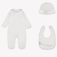 Dolce & Gabbana Baby Unisex Playsuit In White