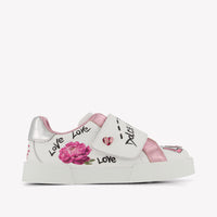 Dolce & Gabbana Meisjes Sneakers In Wit