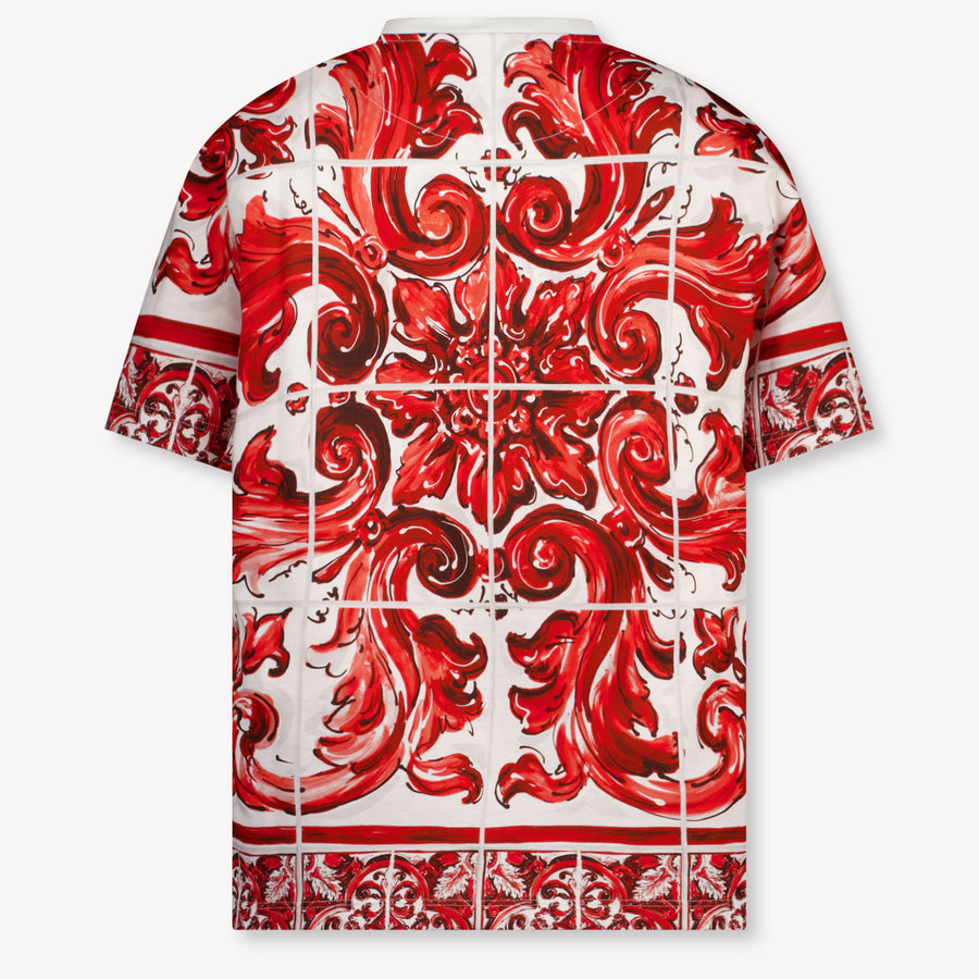 Dolce & Gabbana Kinder Jongens T-Shirt In Rood