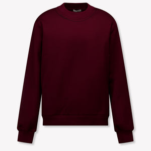Dolce & Gabbana Kinder Jongens Trui In Bordeaux