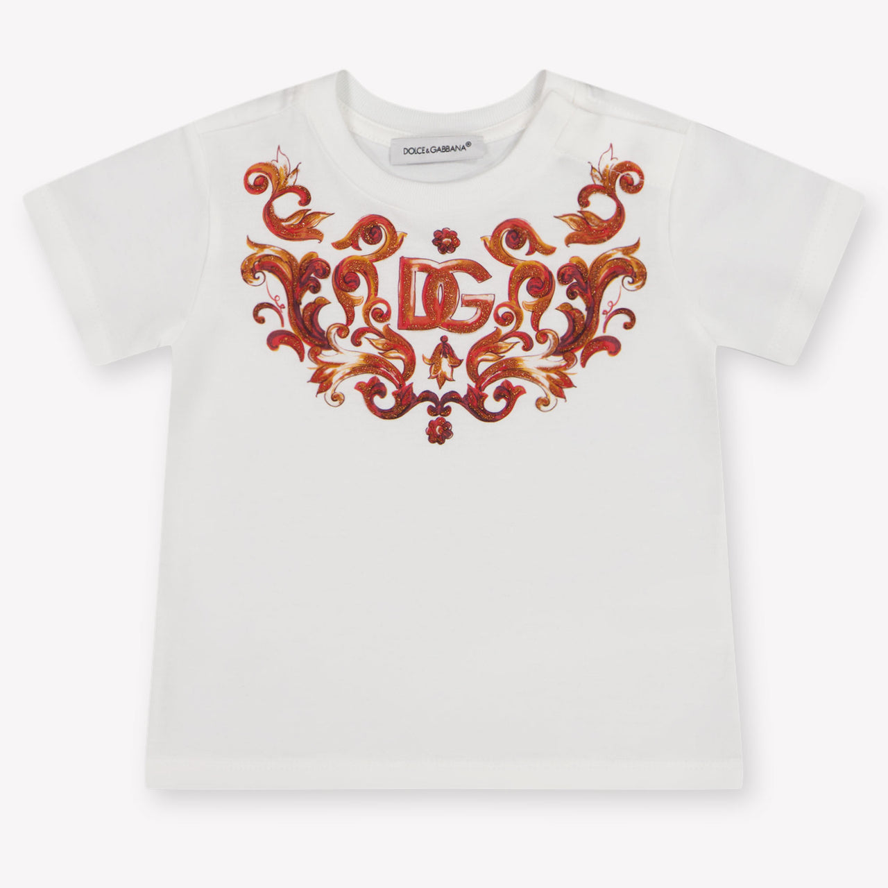 Dolce & Gabbana Baby Girls T-Shirt In White