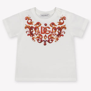 Dolce & Gabbana Baby Girls T-Shirt In White