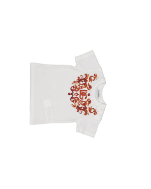 Dolce & Gabbana Baby Meisjes T-Shirt In Wit