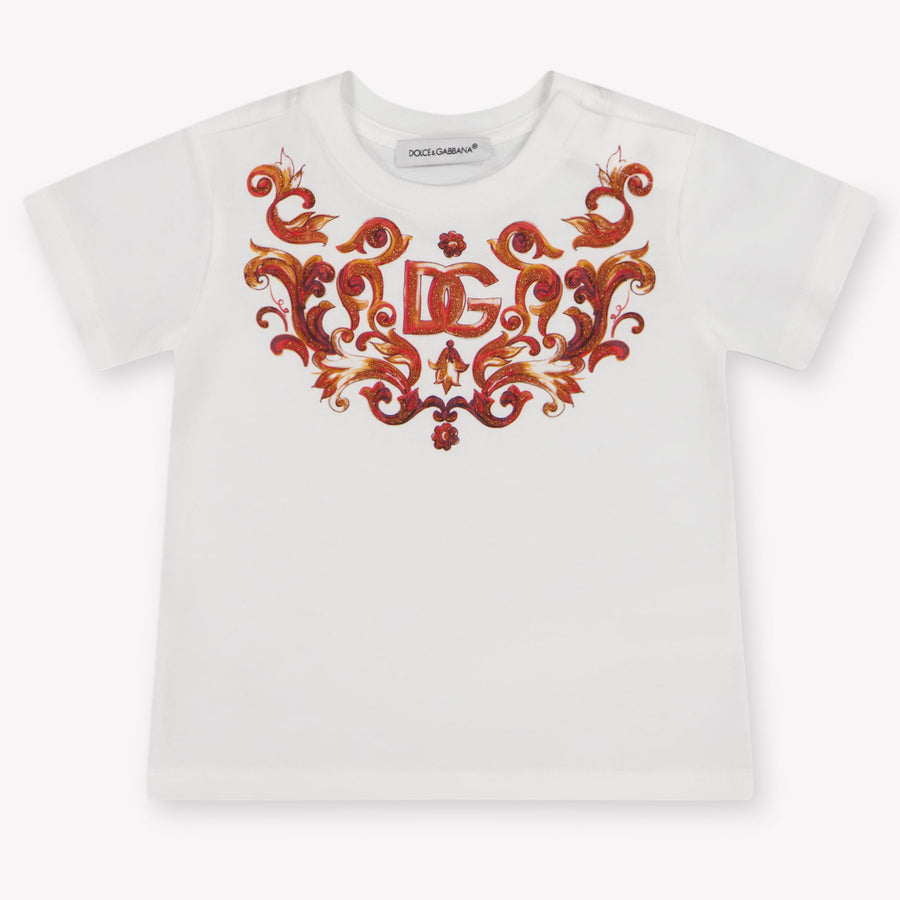 Dolce & Gabbana Baby Girls T-Shirt In White