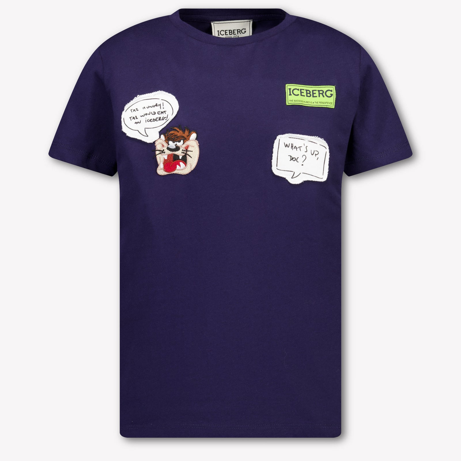 Iceberg Kinder Jongens T-Shirt In Navy