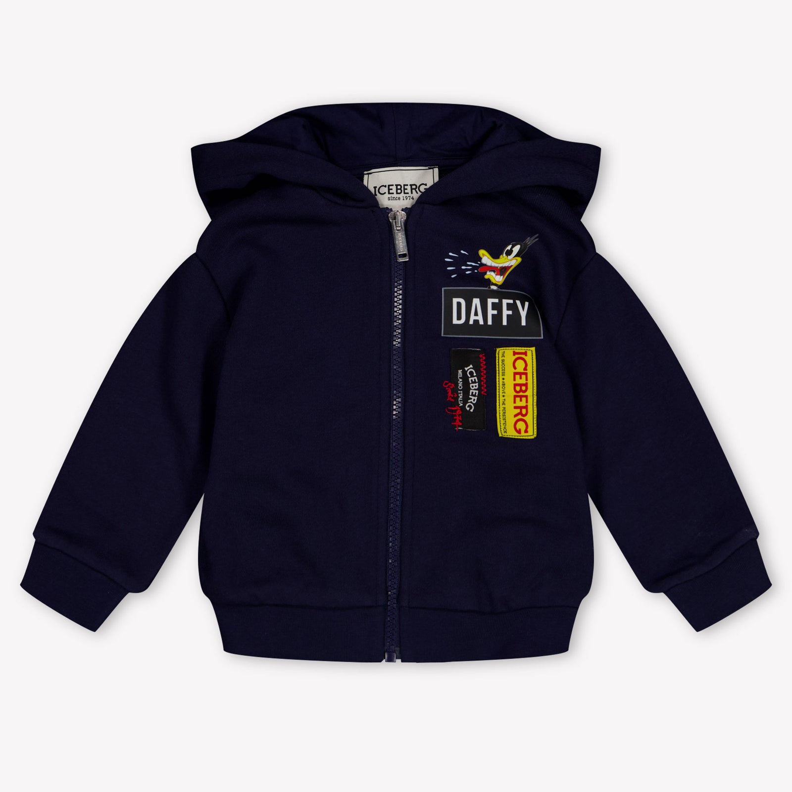 Iceberg Baby Boys Cardigan In Navy
