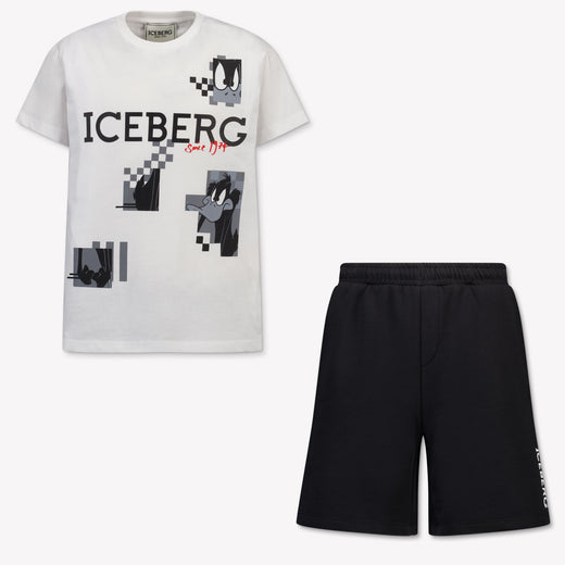 Iceberg Kids Boys Set In White