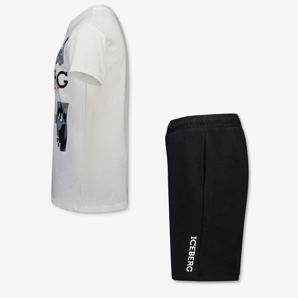 Iceberg Kids Boys Set In White