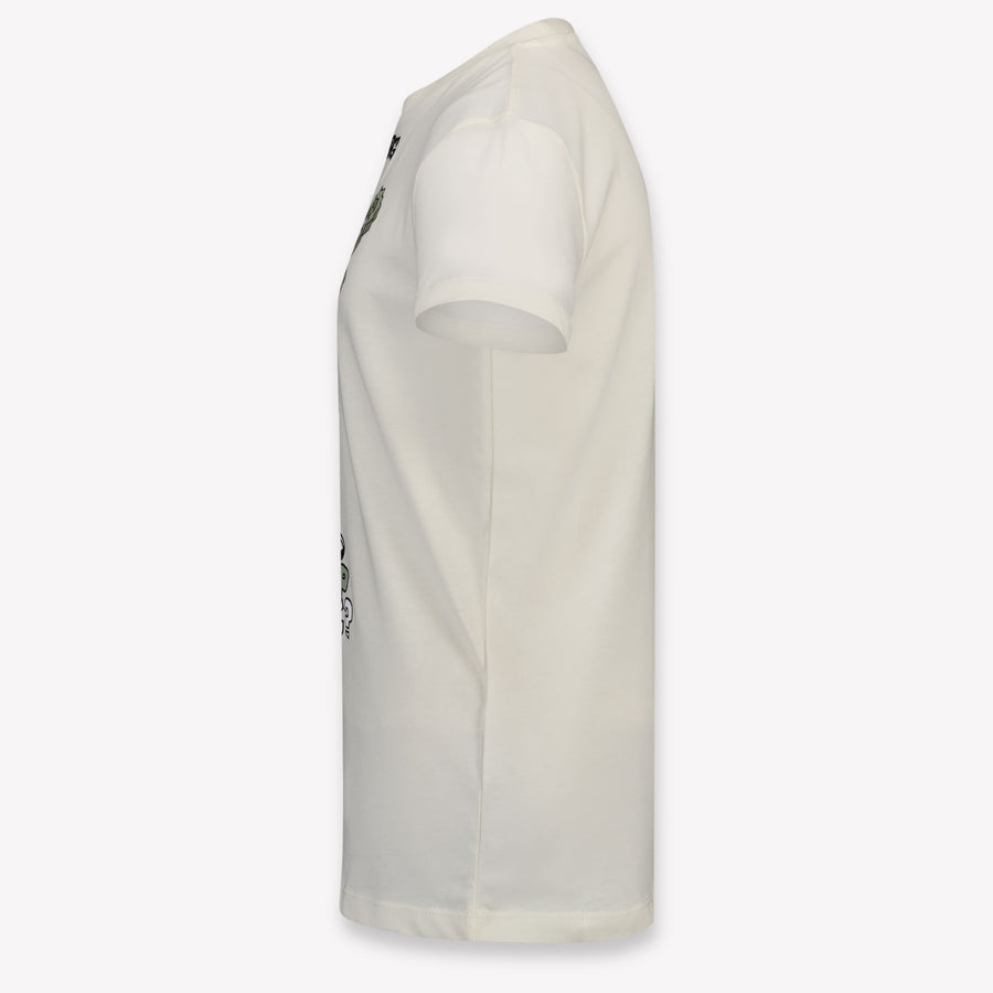 Iceberg Kinder Jongens T-Shirt In Off White