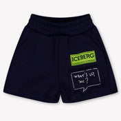 Iceberg Baby Jongens Shorts In Navy
