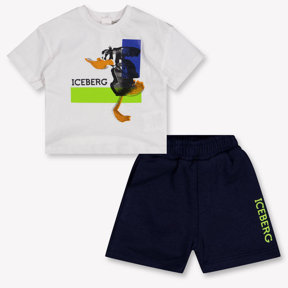 Iceberg Baby Boys Set In White