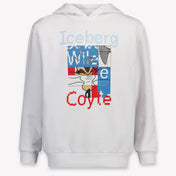 Iceberg Kinder Jongens Trui In Wit