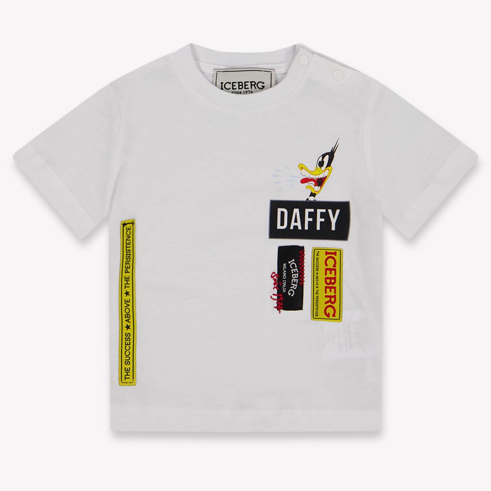 Iceberg Baby Jongens T-Shirt In Wit