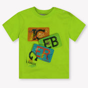 Iceberg Baby Jongens T-Shirt In Lime