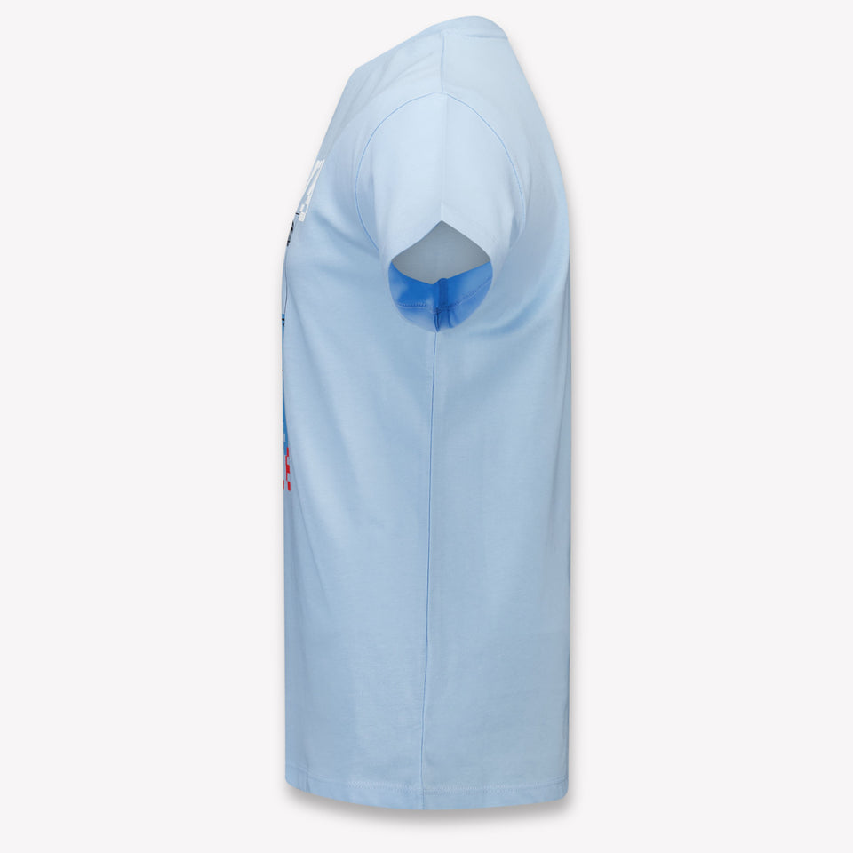 Iceberg Kids Boys T-Shirt In Light Blue